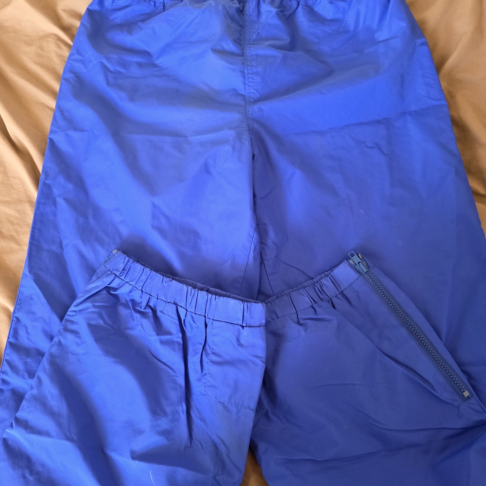 Vintage Obermeyer Sport Nylon Pants Blue XL Gorpcore Baggy